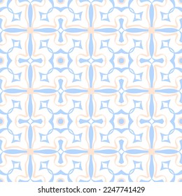 Geometric Seamless Pattern with Tribal Shape. Designed in Ikat, Boho, Aztec, Folk, Motif, Luxury Arabic Style. Ideal for Fabric Garment, Ceramics, Wallpaper. Vector Illustration