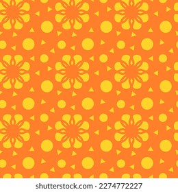 Geometric Seamless Pattern with Tribal Shape. Pattern designed in Ikat, Aztec, Moroccan, Thai, Luxury Arabic Style. Ideal for Fabric Garment, Ceramics, Wallpaper. Vector Illustration.