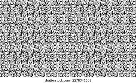 Geometric seamless pattern, unique texture, abstract background.