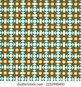 Geometric seamless pattern. Used for printing on fabric, packaging, wallpaper.