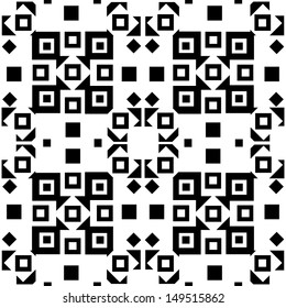 Geometric seamless pattern - vector