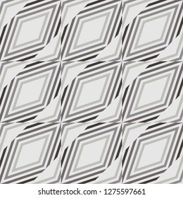 Geometric seamless pattern, vector abstract halftone background, modern design texture.