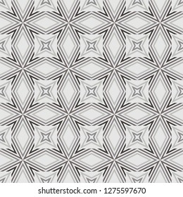 Geometric seamless pattern, vector abstract halftone background, modern design texture.