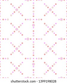 Geometric Seamless Pattern Vector Art Illustration