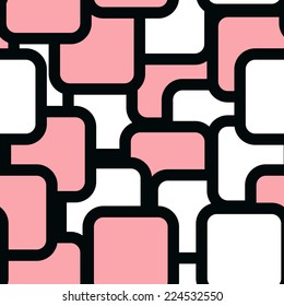 Geometric Seamless Pattern. Vector Background