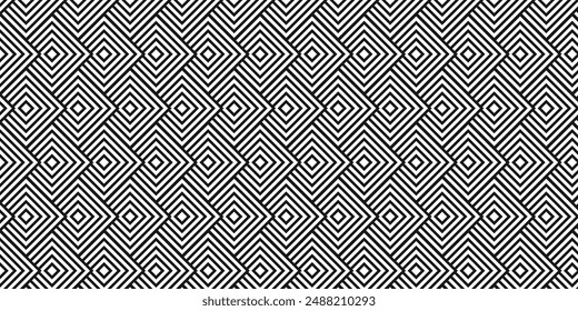 Geometric seamless pattern. Vector background