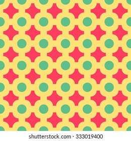 Geometric seamless pattern. vector background
