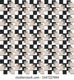 Geometric seamless pattern vector design