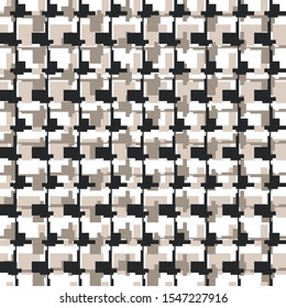 Geometric seamless pattern vector design