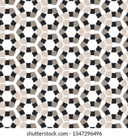 Geometric seamless pattern vector design