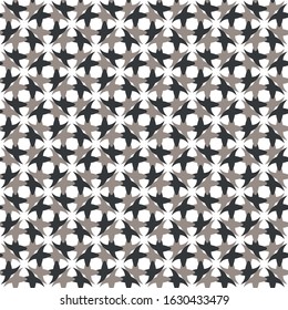 Geometric seamless pattern vector design 