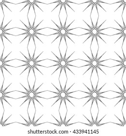 Geometric seamless pattern vector design