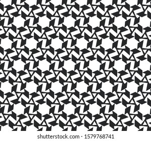 Geometric seamless pattern vector EPS