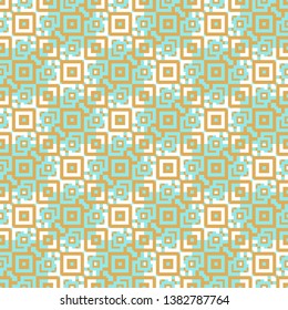 Geometric seamless pattern. Vector geometrical abstract background.