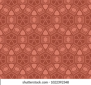geometric seamless pattern. Vector illustration. For modern interior design, fashion textile print, decor panel
