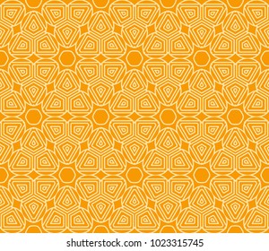 geometric seamless pattern. Vector illustration. For modern interior design, fashion textile print, decor panel