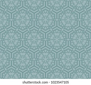 geometric seamless pattern. Vector illustration. For modern interior design, fashion textile print, decor panel