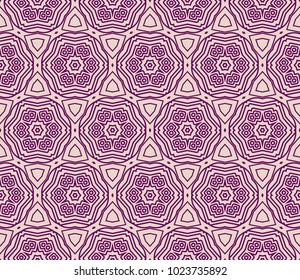 geometric seamless pattern. Vector illustration. For modern interior design, fashion textile print, decor panel