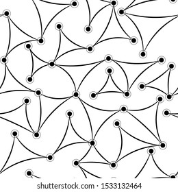 Geometric seamless pattern. Vector illustration