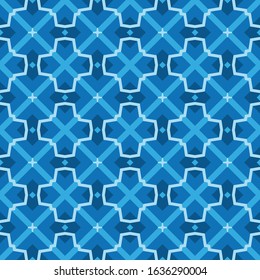 Geometric Seamless Pattern Vector Illustration