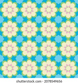 geometric seamless pattern vector illustration for wrapping wallpaper backdrop background