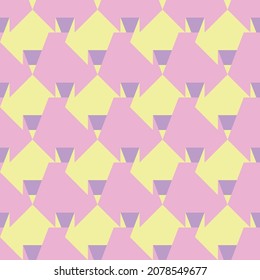 geometric seamless pattern vector illustration for wrapping wallpaper backdrop background