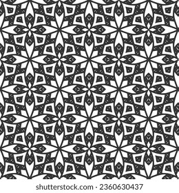 Geometric seamless pattern vector illustration. Seamless vector background pattern