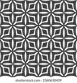 Geometrisches nahtloses Muster, Vektorgrafik. Nahtlose Vektorhintergrundmuster