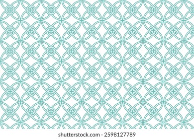 Geometric Seamless Pattern Vector Illustration Background