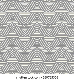 Geometric seamless pattern. Vector Illustration.