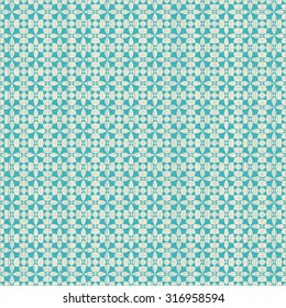 Geometric seamless pattern. Vector illustration. The checkered background