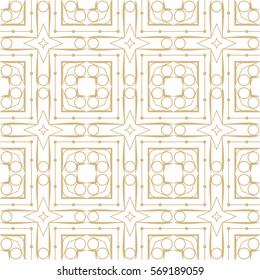 Geometric Seamless Pattern Vector Illustration