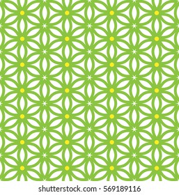 Geometric Seamless Pattern Vector Illustration