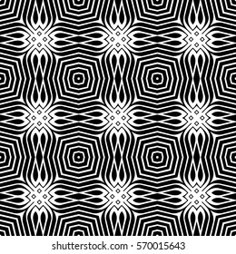 Geometric Seamless Pattern Vector Illustration