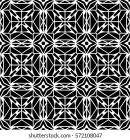 Geometric Seamless Pattern Vector Illustration