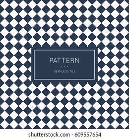 Geometric seamless pattern. Vector illustration for fashion minimalistic design. Minimal style abstract background decoration. Modern elegant wallpaper with border frame. White black vintage color