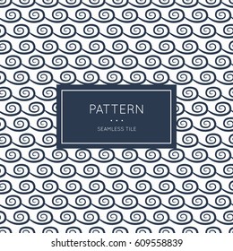 Geometric seamless pattern. Vector illustration for fashion minimalistic design. Minimal style abstract background decoration. Modern elegant wallpaper with border frame. White black vintage color