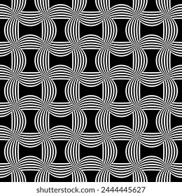 geometric seamless pattern vector image
