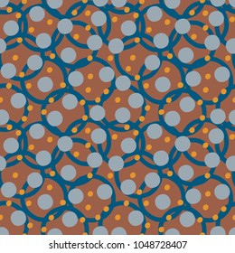 Geometric seamless pattern vector. Print for textiles. The template for the cover fabric, books.