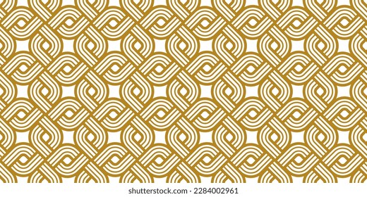 Geometrisches, nahtloses Muster, Vektor-trendige Vintage-Fliesen endloser Hintergrund, geometrisches Dekorationsgitter.