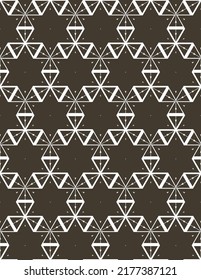 Patrón geométrico sin soldadura. Ornamento vintage. fondo para papel pintado, impresión en el papel de embalaje, textiles, azulejos.	