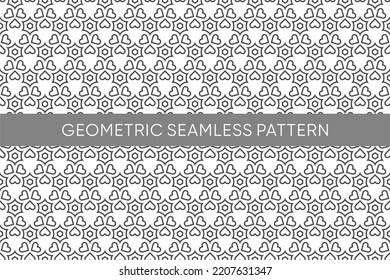 Geometric seamless pattern wallpaper background