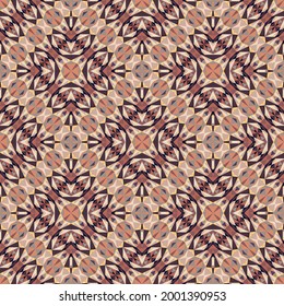 Geometric seamless pattern, wallpaper, textile background, vector decorative texture.