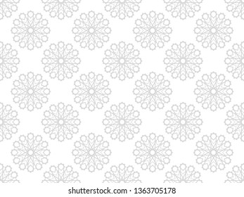 geometric seamless pattern, with white background color. background vector