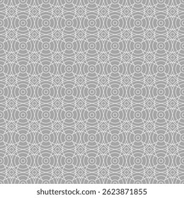 Geometric seamless pattern white lines on gray background modern minimalist aesthetic background for textiles wallpapers digital media packaging interior decor