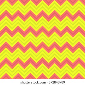 Geometric seamless pattern. Zigzag background. Vector