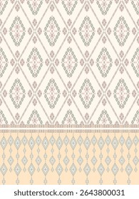 Geometric seamless patterned background design