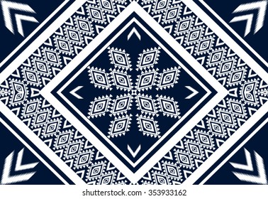 Geometric seamless pattern.Ethnic style design for background or wallpaper.