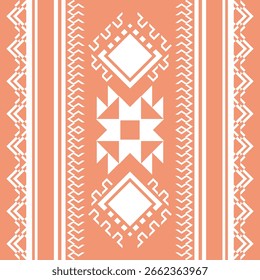 patrón geométrico sin costuras. Tela tribal nativa americana. Conveniente para la materia textil, las alfombras, las tarjetas, las tejas, los libros ilustrados, el Vector árabe de la ilustración del diseño del ornamento indio del patrón.boho para la impresión textil tejida