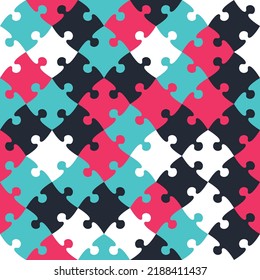 Geometric seamless patterns. abstract graphic design . Used to decorate in a seamless style. For printing wallpaper Gift wrapping paper, curtains, blankets, scarves, etc. Vector Illustration